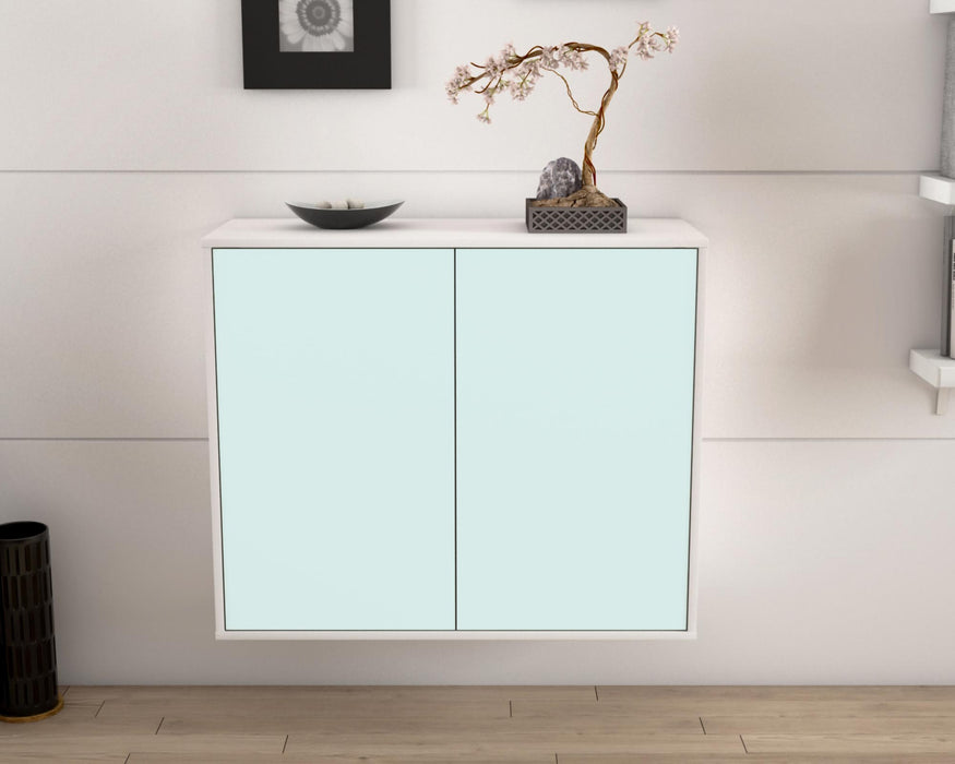 Sideboard Hialeah, Mint, hängend (92x79x35cm)