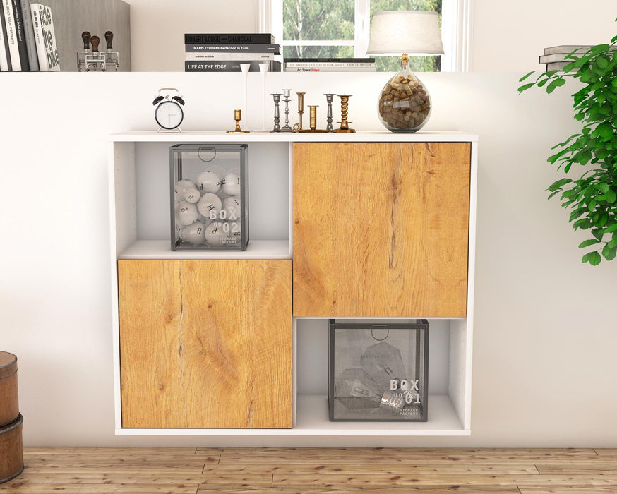 Sideboard Modesto, Eiche, hängend (92x79x35cm)