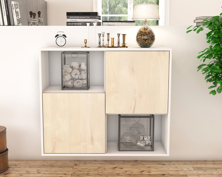 Sideboard Modesto, Zeder, hängend (92x79x35cm)