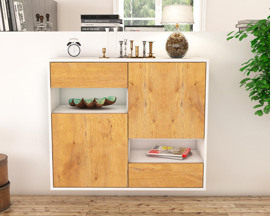 Sideboard Spokane, Eiche, hängend (92x79x35cm)