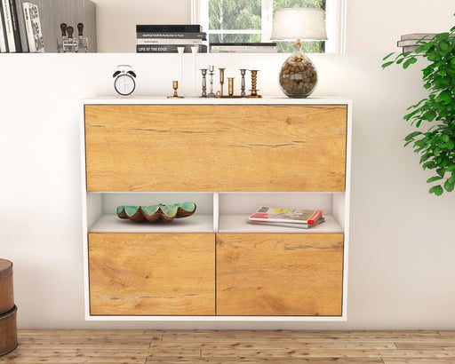 Sideboard San Bernardino, Eiche, hängend (92x79x35cm)