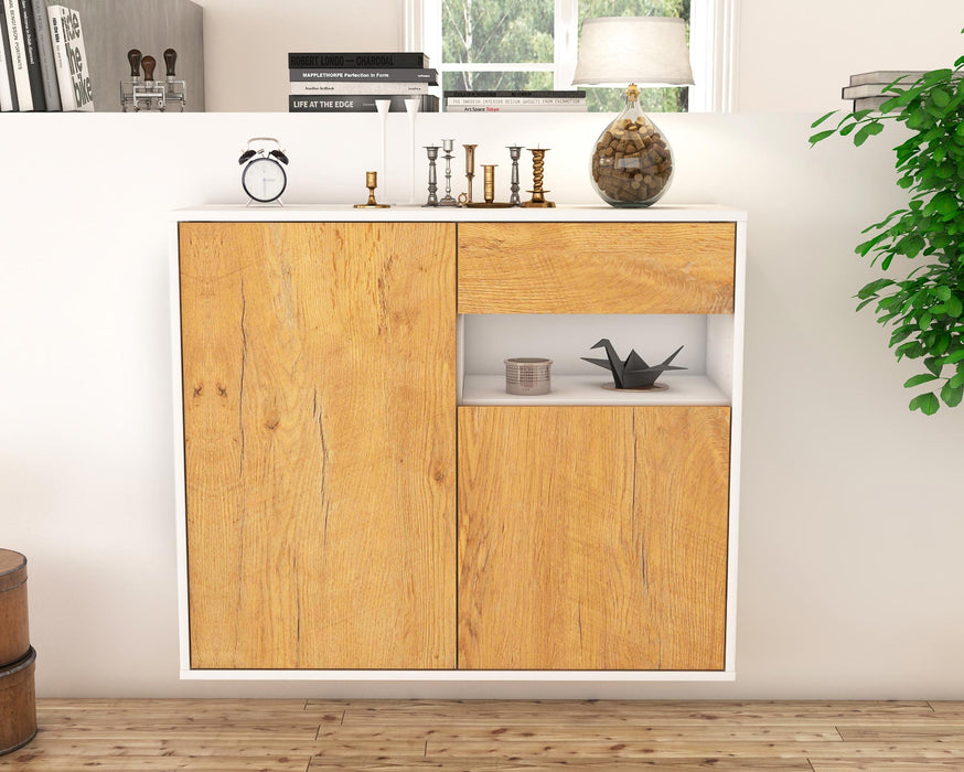 Sideboard Augusta, Eiche, hängend (92x79x35cm)