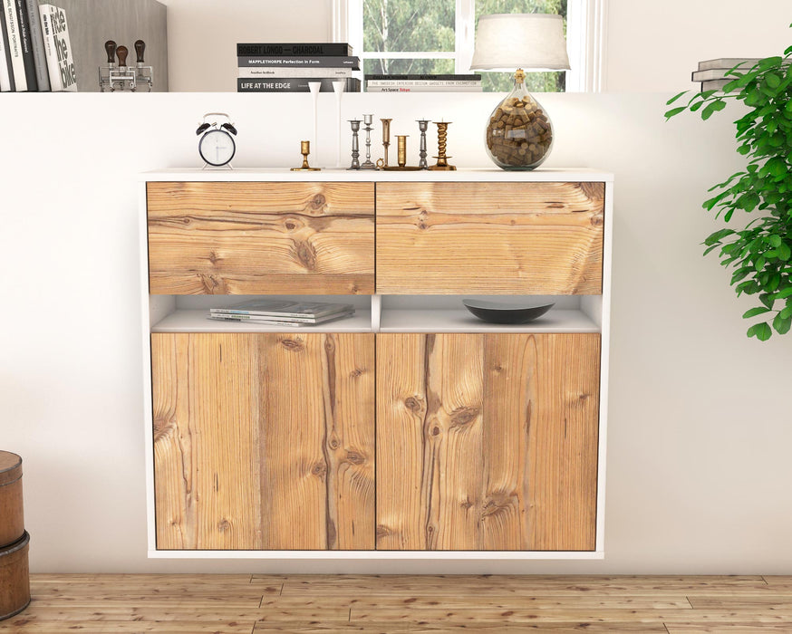 Sideboard Fort Lauderdale, Pinie, hängend (92x79x35cm)