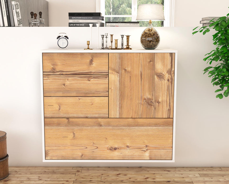 Sideboard Fontana, Pinie, hängend (92x79x35cm)