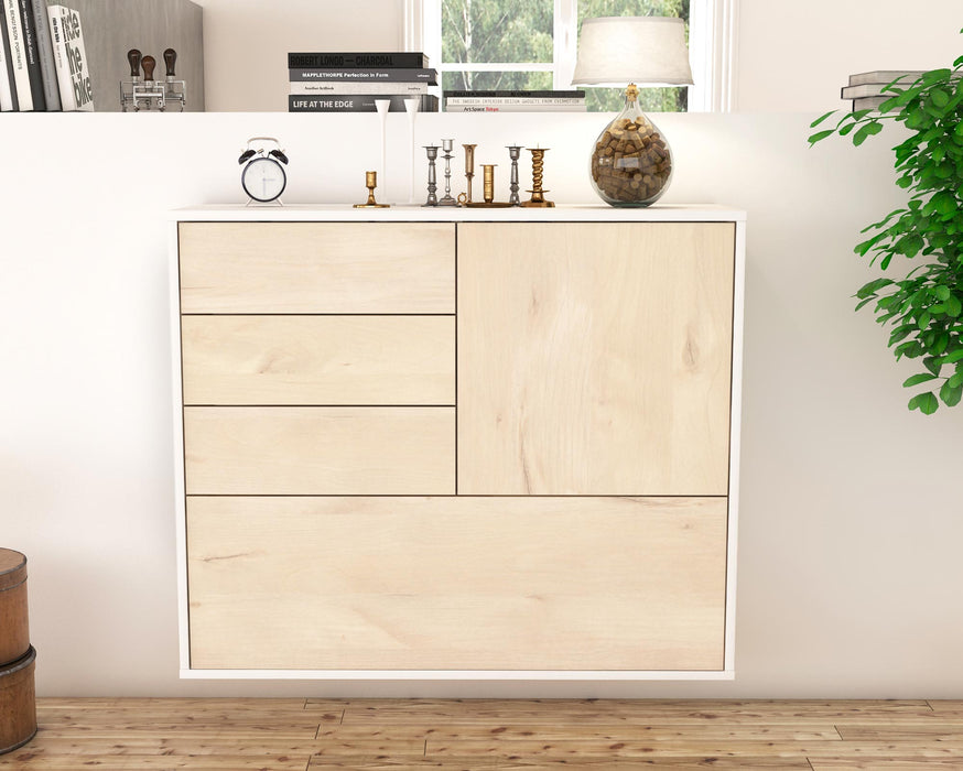 Sideboard Fontana, Zeder, hängend (92x79x35cm)