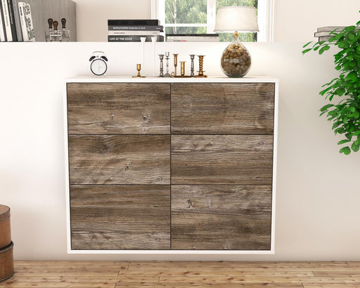 Sideboard Tempe, Treibholz, hängend (92x79x35cm)