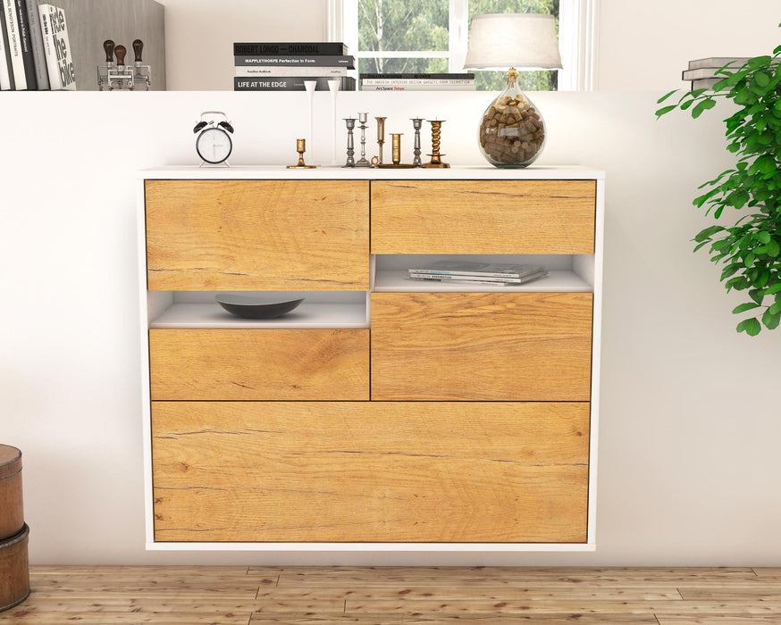 Sideboard Fayetteville, Eiche, hängend (92x79x35cm)