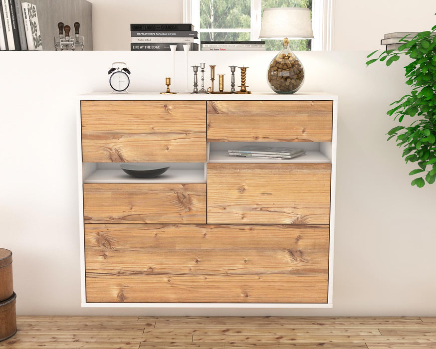 Sideboard Fayetteville, Pinie, hängend (92x79x35cm)