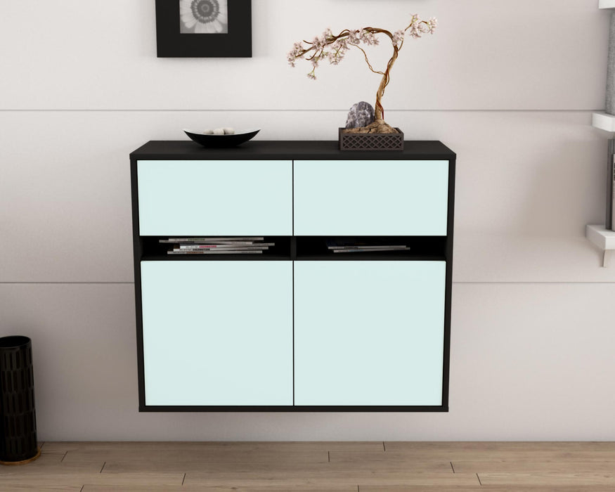 Sideboard Akron, Mint, hängend (92x79x35cm)