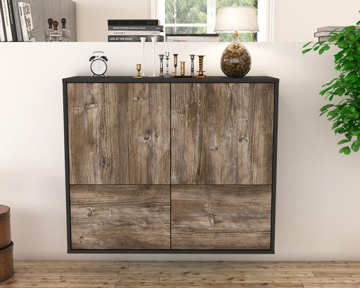 Sideboard Montgomery, Treibholz, hängend (92x79x35cm)