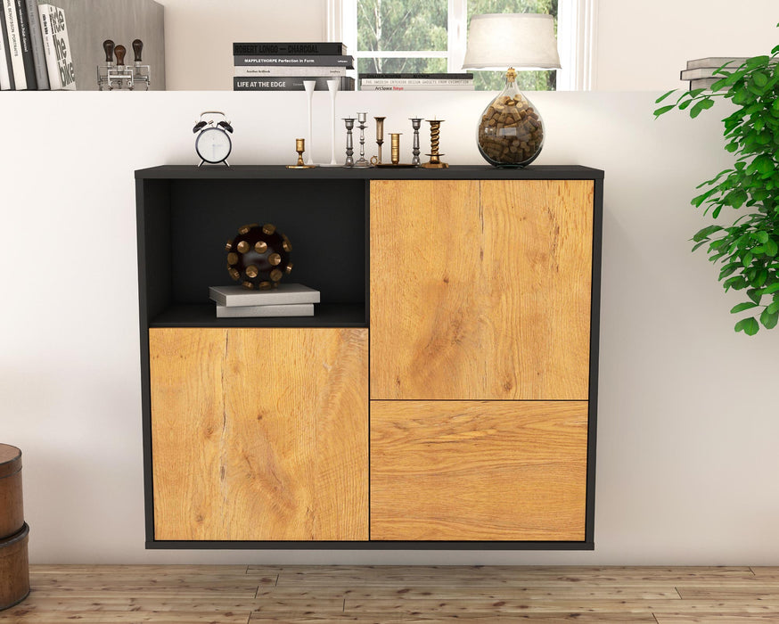 Sideboard Boise, Eiche, hängend (92x79x35cm)