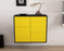 Sideboard Fremont, Gelb, hängend (92x79x35cm)