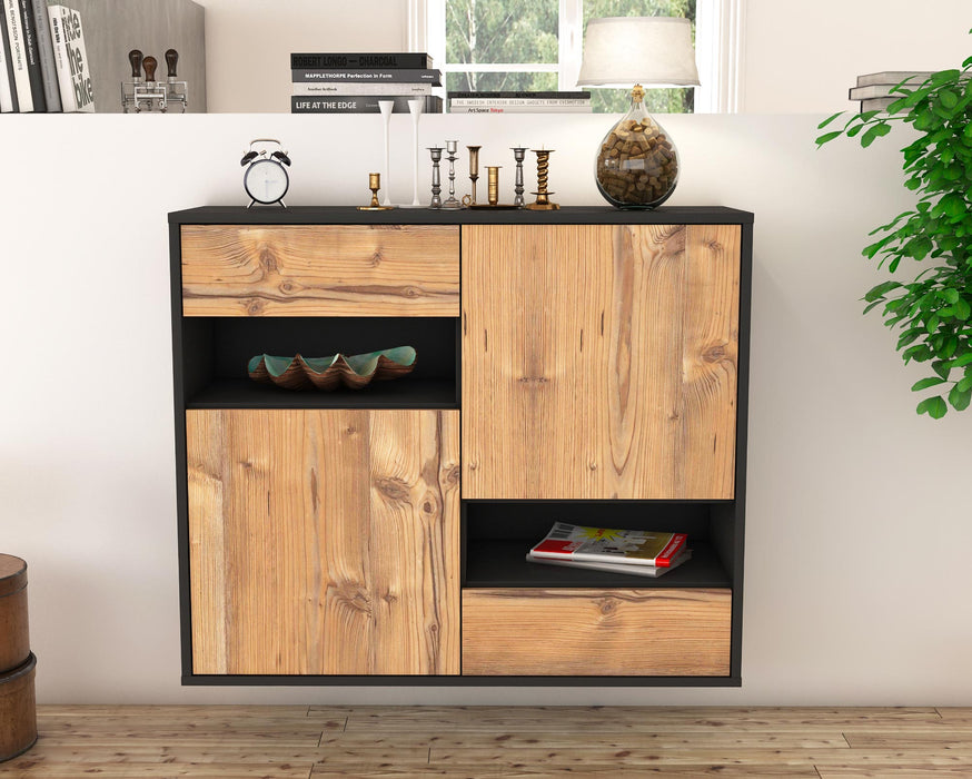 Sideboard Spokane, Pinie, hängend (92x79x35cm)