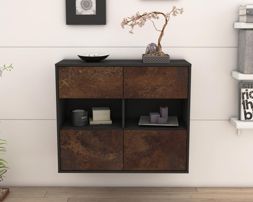 Sideboard Richmond, Rost, hängend (92x79x35cm)