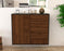 Sideboard Yonkers, Walnuss, hängend (92x79x35cm)