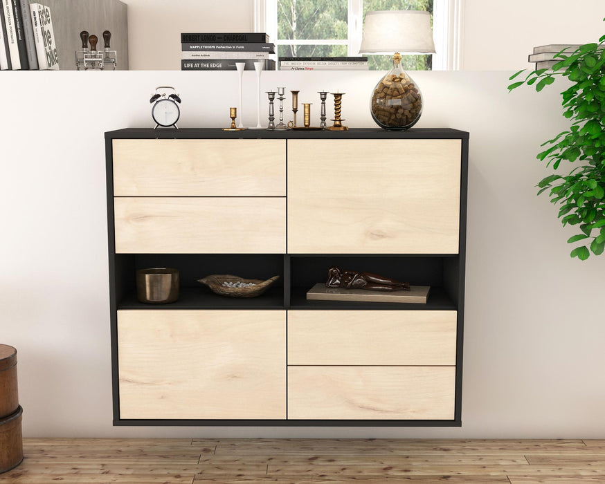 Sideboard Oxnard, Zeder, hängend (92x79x35cm)