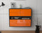 Sideboard Salt Lake City, Orange, hängend (92x79x35cm)