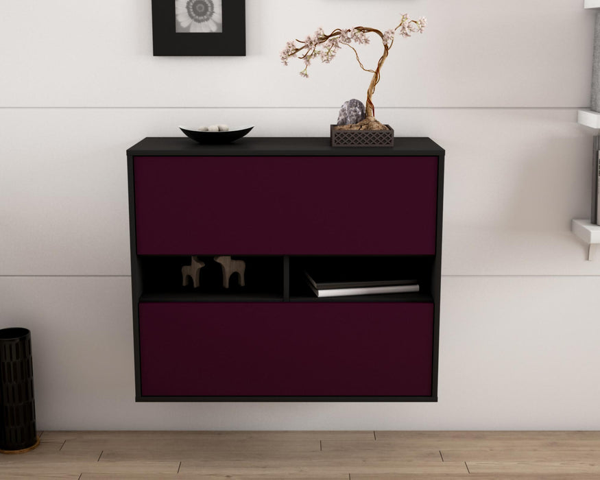 Sideboard Jackson, Lila, hängend (92x79x35cm)