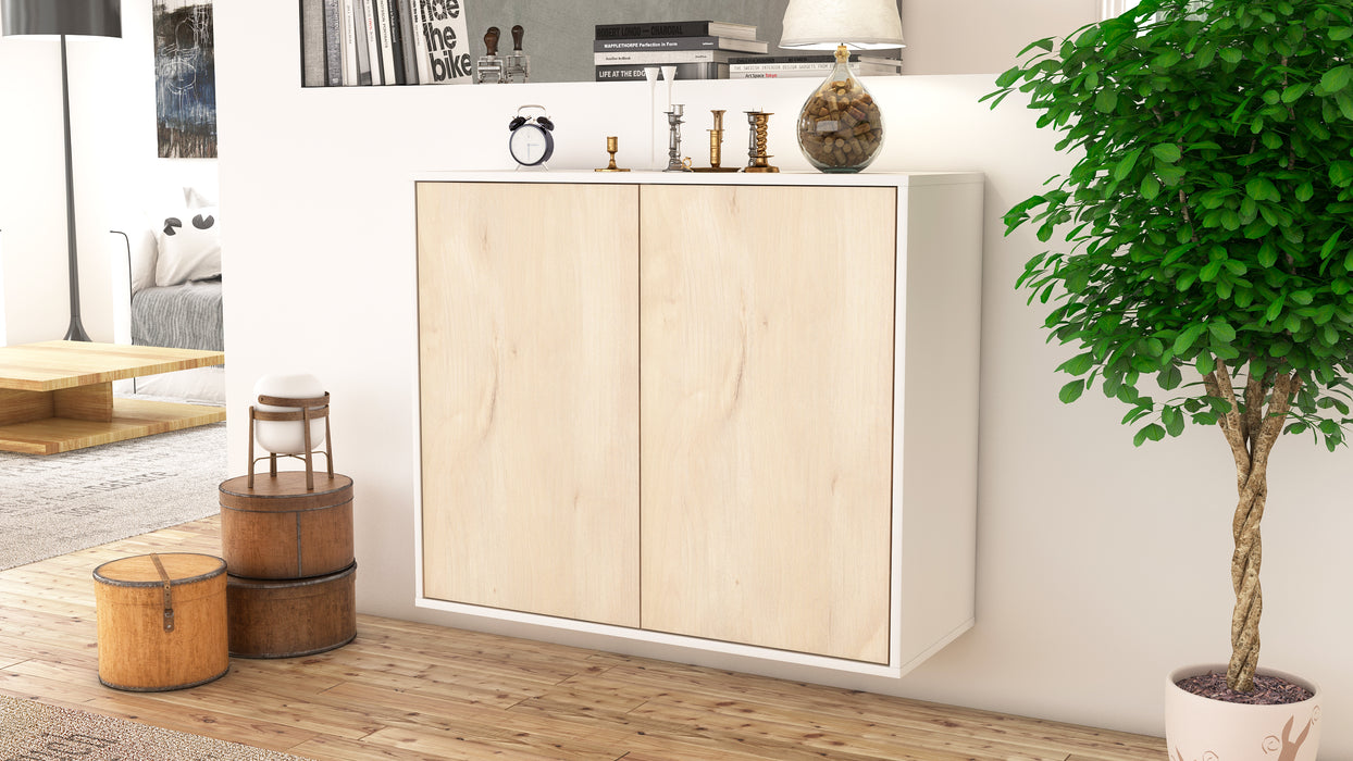 Sideboard Hialeah, Zeder, hängend (92x79x35cm)