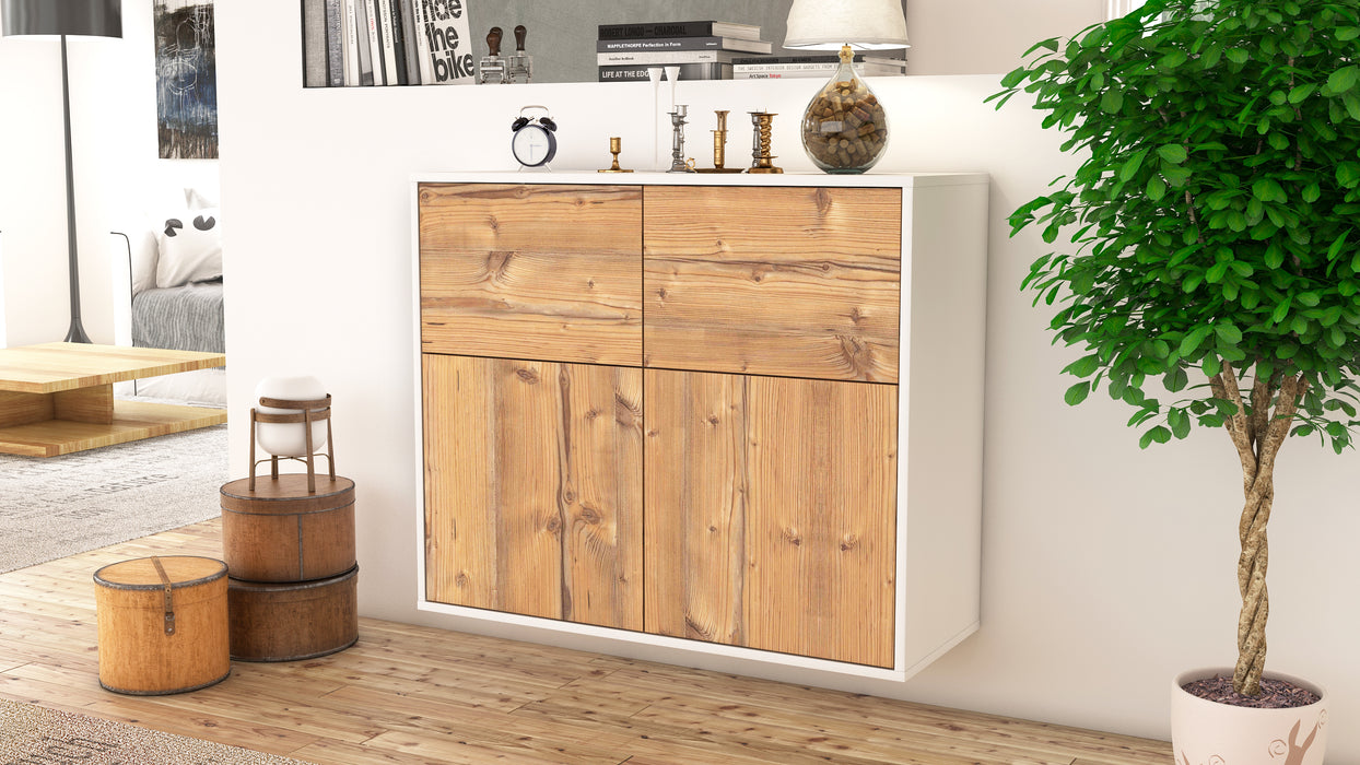 Sideboard Gilbert, Pinie, hängend (92x79x35cm)