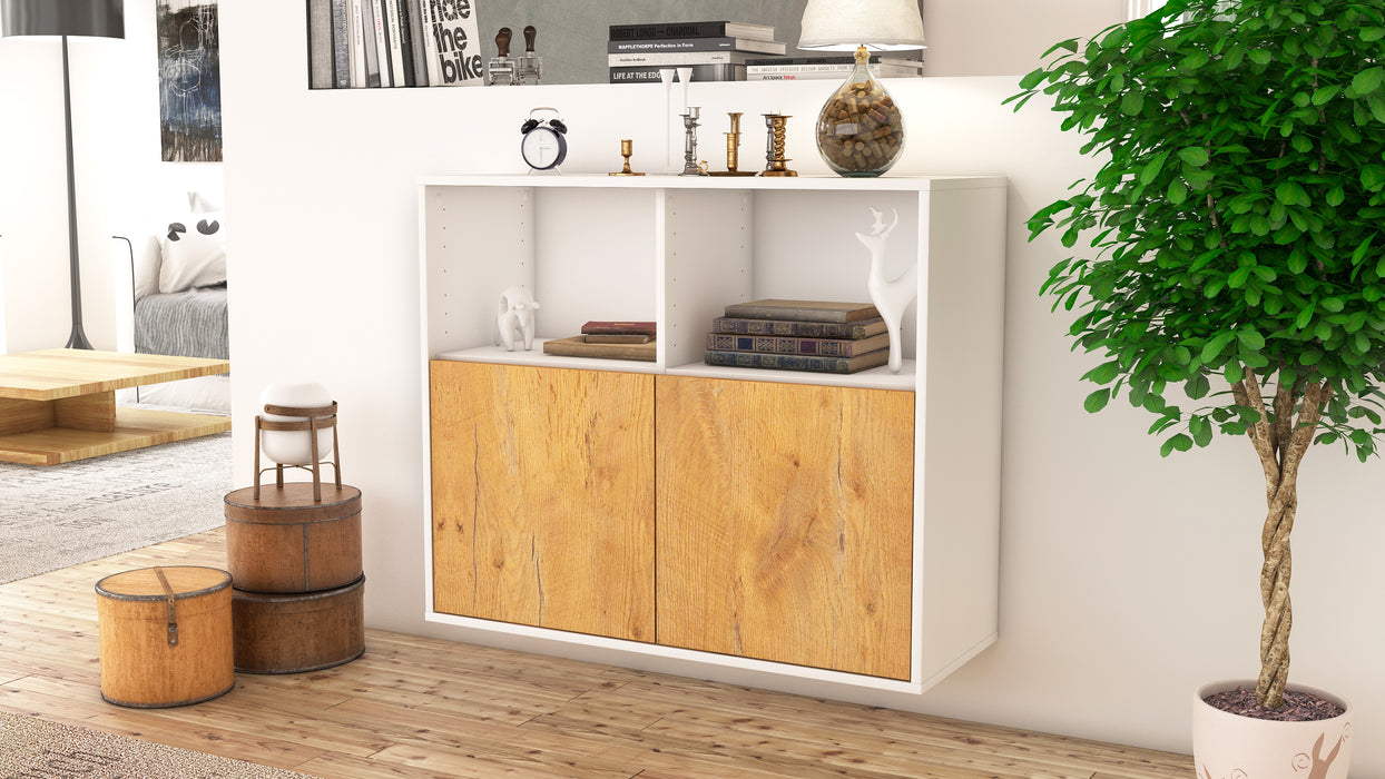 Sideboard Rochester, Eiche, hängend (92x79x35cm)