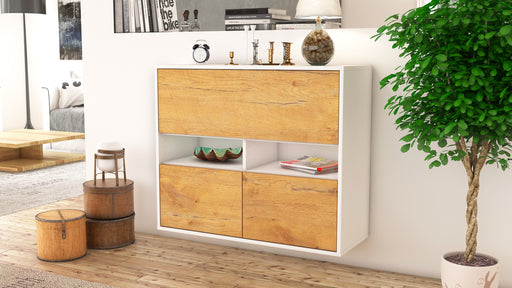 Sideboard San Bernardino, Eiche, hängend (92x79x35cm)