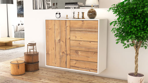 Sideboard Yonkers, Pinie, hängend (92x79x35cm)