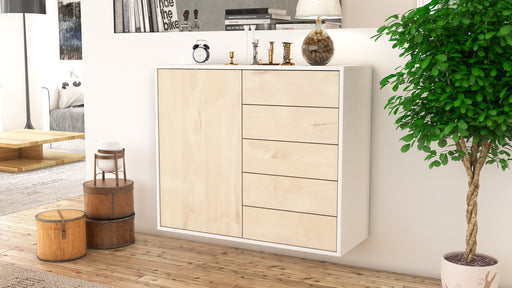 Sideboard Yonkers, Zeder, hängend (92x79x35cm)