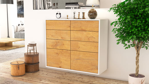 Sideboard Des Moines, Eiche, hängend (92x79x35cm)