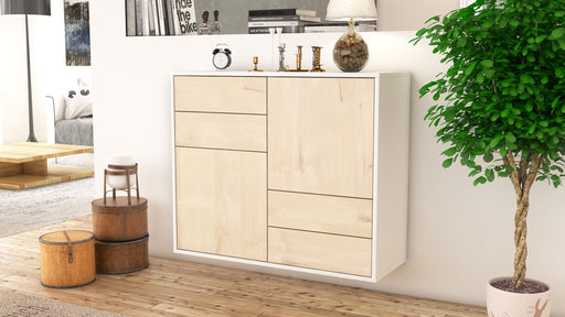 Sideboard Little Rock, Zeder, hängend (92x79x35cm)