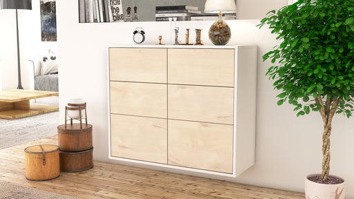 Sideboard Tempe, Zeder, hängend (92x79x35cm)