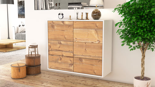 Sideboard Worcester, Pinie, hängend (92x79x35cm)