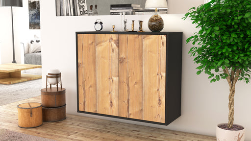 Sideboard Hialeah, Pinie, hängend (92x79x35cm)