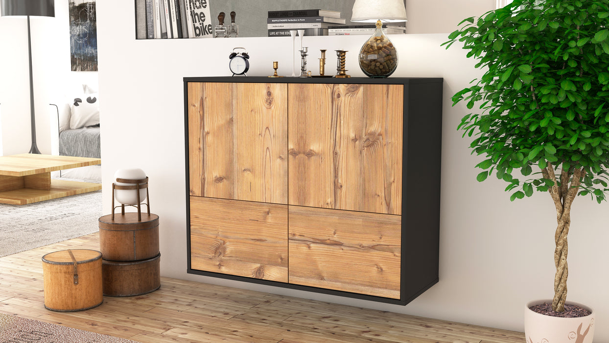 Sideboard Montgomery, Pinie, hängend (92x79x35cm)