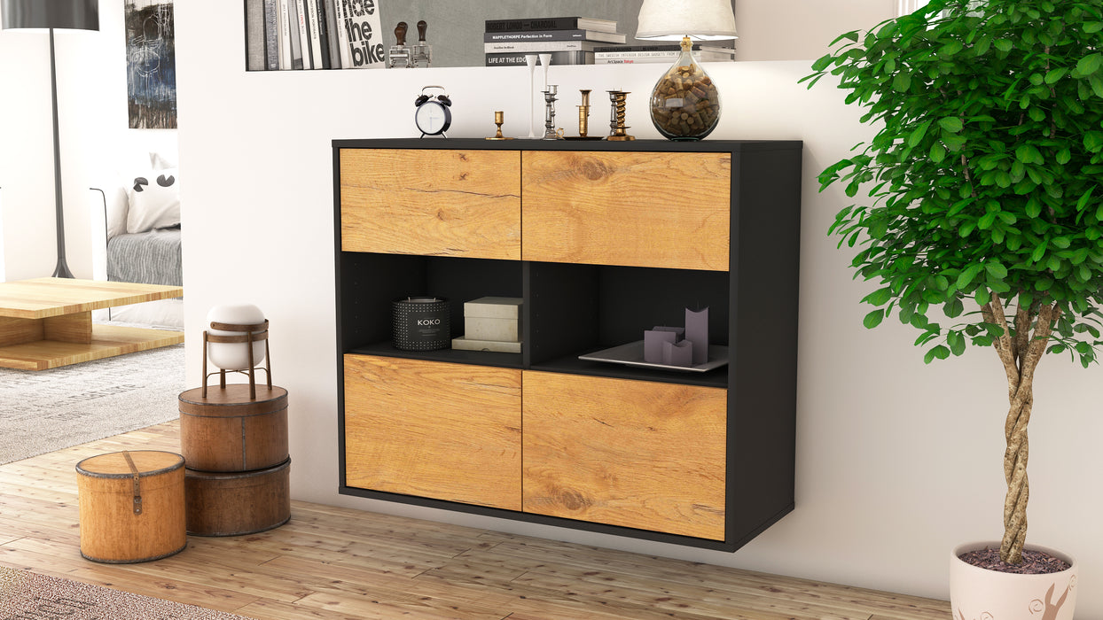 Sideboard Richmond, Eiche, hängend (92x79x35cm)