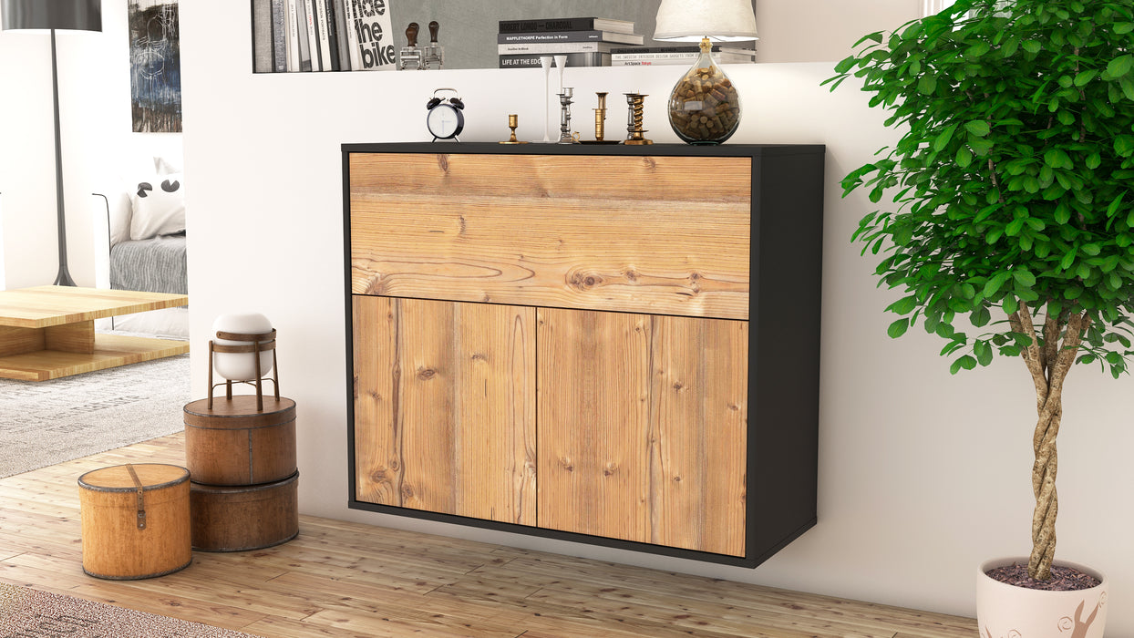 Sideboard Irving, Pinie, hängend (92x79x35cm)