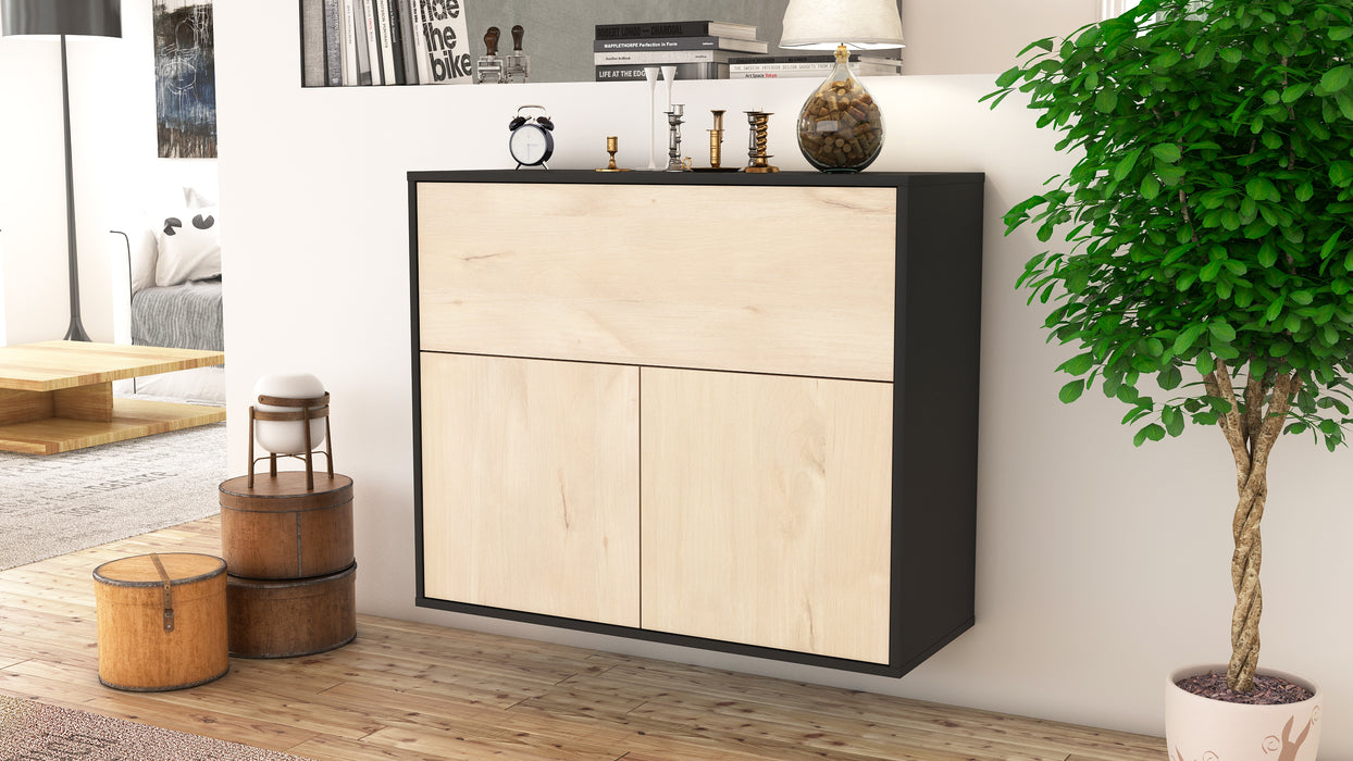 Sideboard Irving, Zeder, hängend (92x79x35cm)