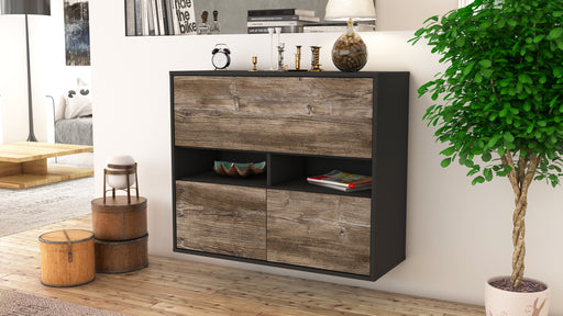 Sideboard San Bernardino, Treibholz, hängend (92x79x35cm)