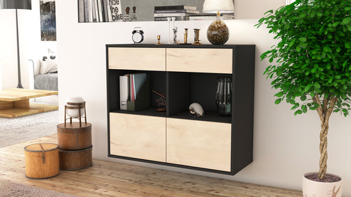 Sideboard Mobile, Zeder, hängend (92x79x35cm)