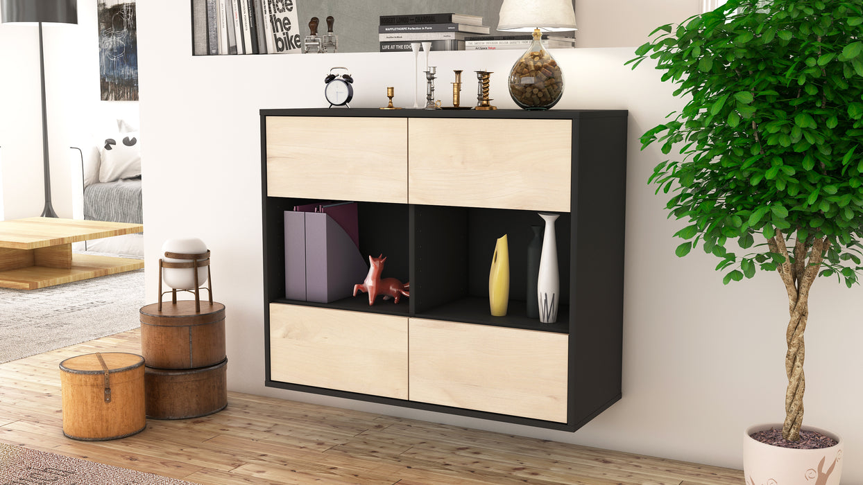 Sideboard Providence, Zeder, hängend (92x79x35cm)