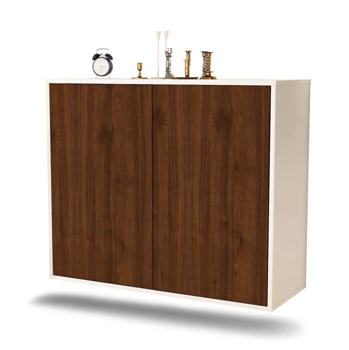 Sideboard Hialeah, Walnuss, hängend (92x79x35cm)