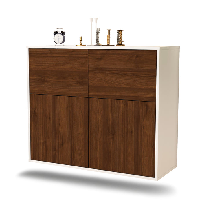 Sideboard Gilbert, Walnuss, hängend (92x79x35cm)