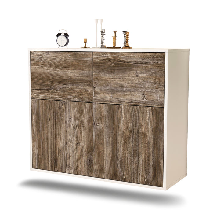 Sideboard Gilbert, Treibholz, hängend (92x79x35cm)