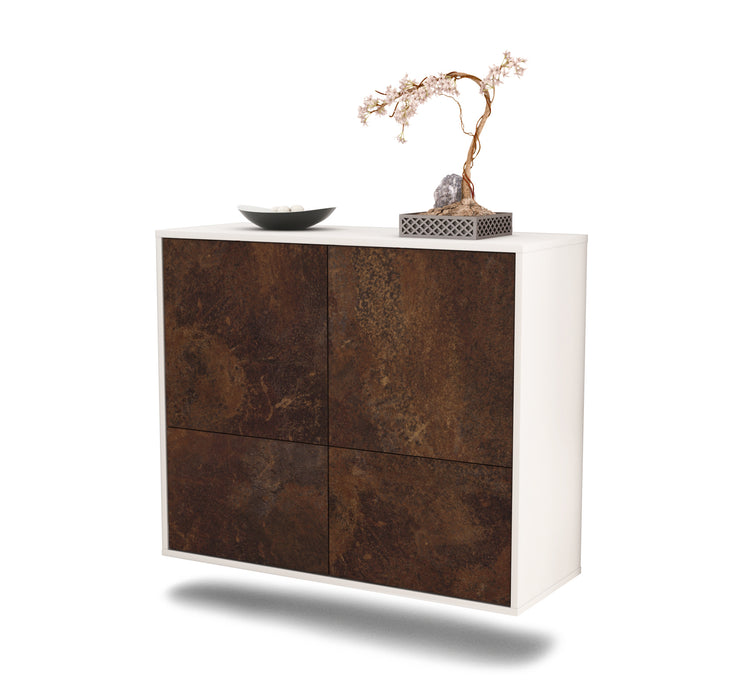 Sideboard Montgomery, Rost, hängend (92x79x35cm)