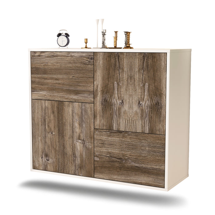 Sideboard Fremont, Treibholz, hängend (92x79x35cm)