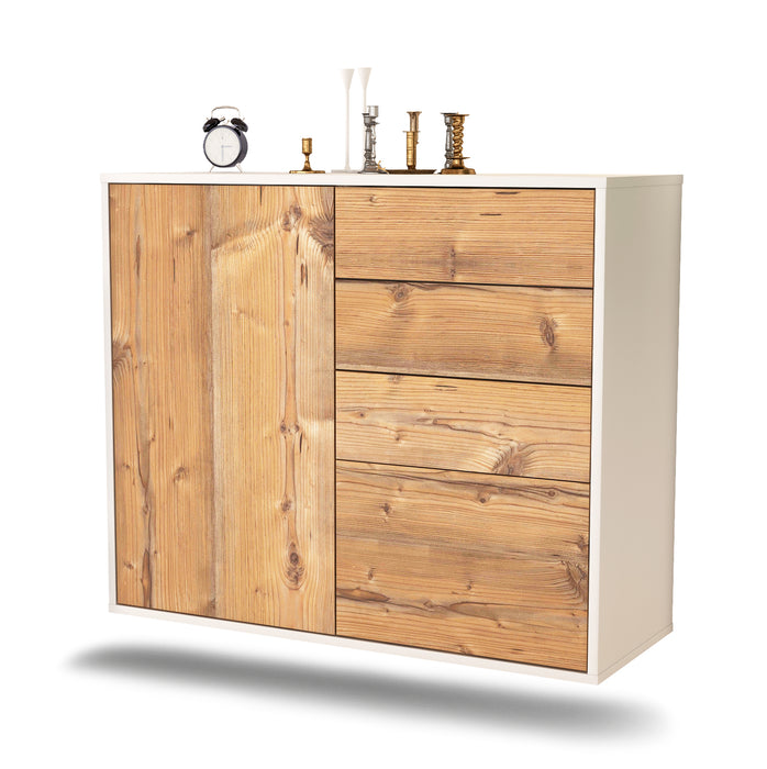 Sideboard Tacoma, Pinie, hängend (92x79x35cm)