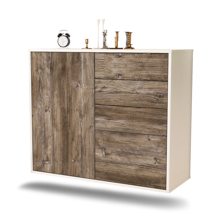 Sideboard Tacoma, Treibholz, hängend (92x79x35cm)