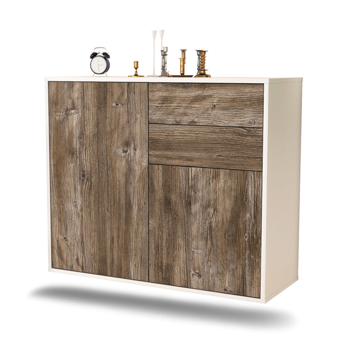 Sideboard Huntington Beach, Treibholz, hängend (92x79x35cm)