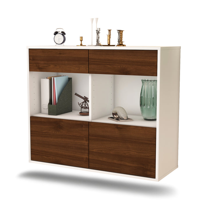 Sideboard Mobile, Walnuss, hängend (92x79x35cm)