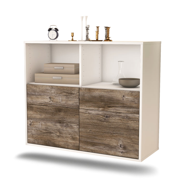 Sideboard Moreno Valley, Treibholz, hängend (92x79x35cm)